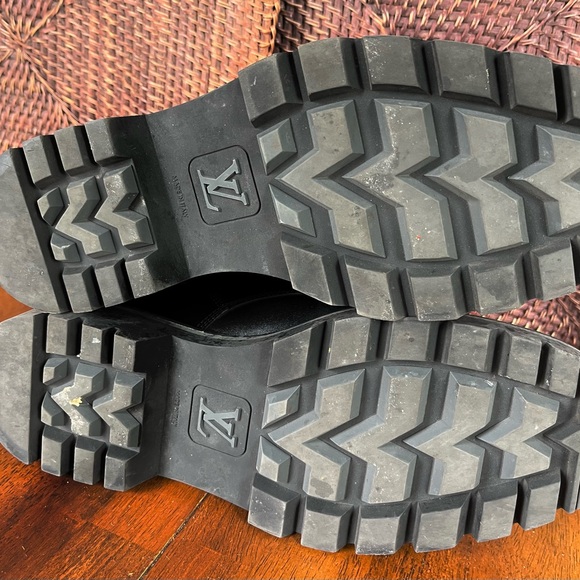 Louis Vuitton damier  graphite men’s ankle boots size 7 - Picture 5 of 10